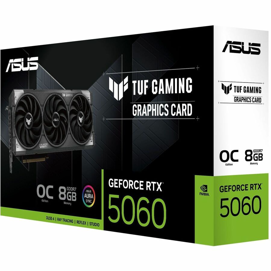 TUF NVIDIA GeForce 5060 Graphic Card - 8 GB GDDR7 TUF NVIDIA GeForce 5060 Graphic Card - 8 GB GDDR7